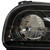 Peterbilt 388/389 LED Headlight w/ Heated Lens Black (Driver)