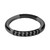 18" COBRA GRIP STEERING WHEEL COVER - BLACK & GREY