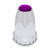 33mm ORIGINAL LUG NUT COVER W/ PURPLE REFLECTOR THREAD ON