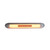 9.5" GLO LIGHT BAR, CLEAR AMBER