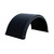 75" Poly Single Axle Fender-Black