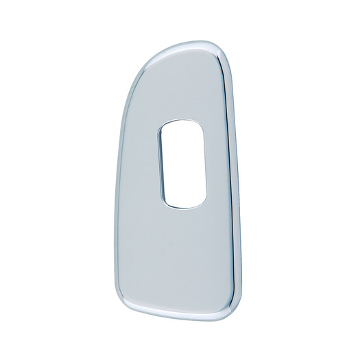 CHROME CONTROL PANEL W/ 1 OPENING FOR PETERBILT 2006+ - PASSENGER