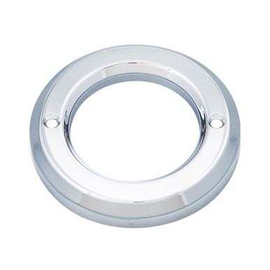 2" CHROME LIGHT BEZEL