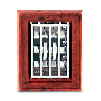 WOOD LOWER A/C VENT FOR PETERBILT 1987-2000