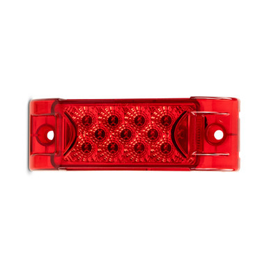 13 LED TRAILER MARKER LIGHT W/ REFELCTORS - RED