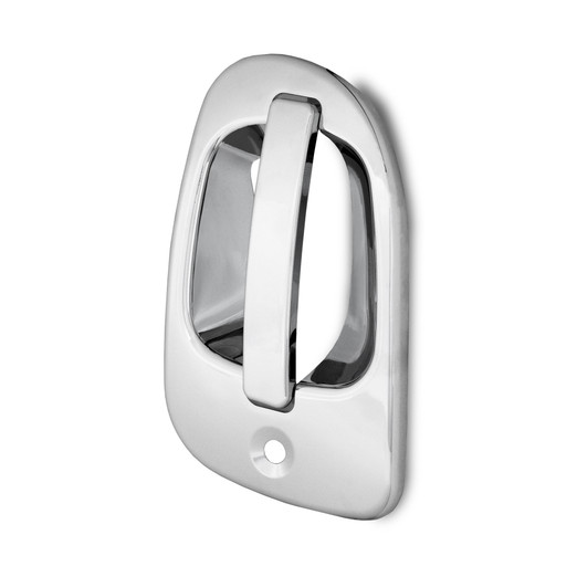 CHROME EXTERIOR DOOR HANDLE TRIM FOR FREIGHTLINER CASCADIA 2008-2017 - PASSENGER