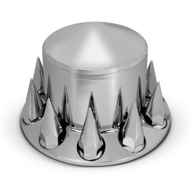 POINTED REAR AXLE COVER W/10-33mm POINTED SCREW ON LUG NUT COVERS