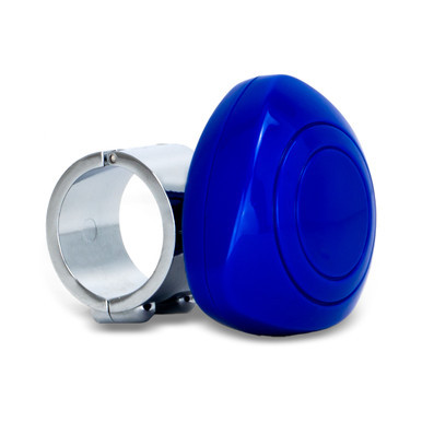 PLASTIC STEERING WHEEL SPINNER KNOB - BLUE