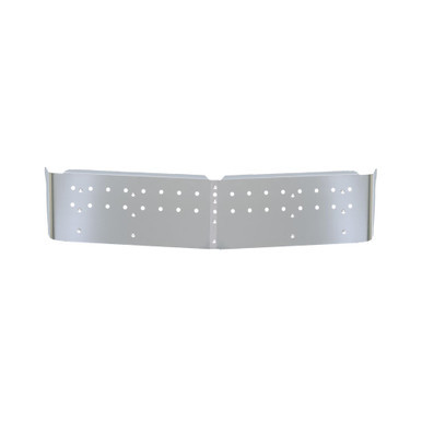 14" DROP VISOR W/ 34 - 3/4" LIGHT HOLES FOR KENWORTH W900/T600/T660/T800/T330