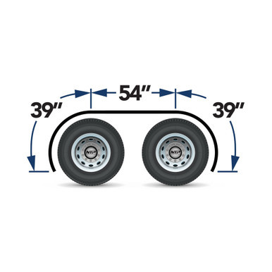 132" SMOOTH FULL FENDER ROLLED EDGE - 14 GAUGE