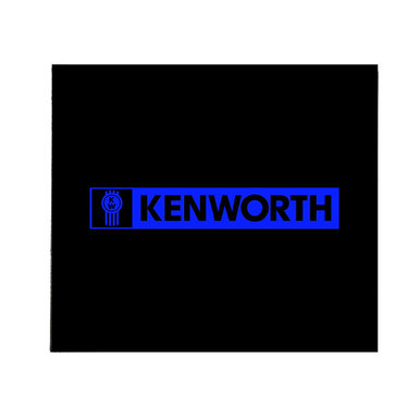 16" x 14" KW LOGO MUD FLAP - BLUE