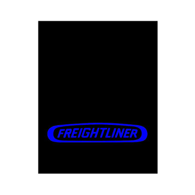 24" x 30" FREIGHTLINER LOGO MUD FLAP - BLUE