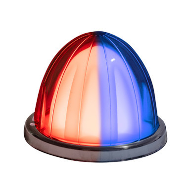 DUAL COLOR GLO WATERMELON LIGHT – RED & BLUE/ CLEAR LENS