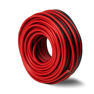 14 AWG ELECTRICAL WIRE PARALLEL BLACK & RED - 30ft