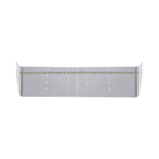 FL Century/Columbia Visor 04 & Up,W/46- 3/4"Clear Amber light , 3 Bolt Config.