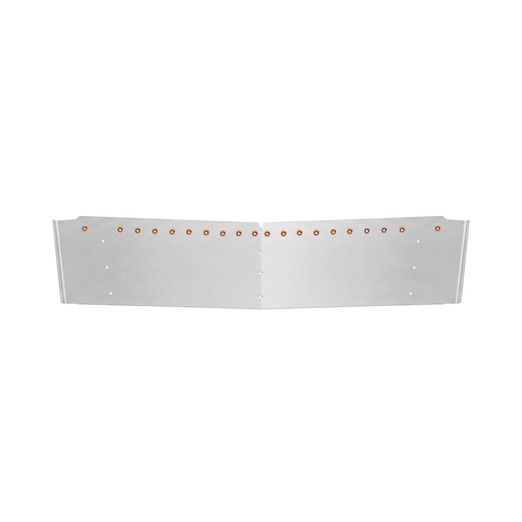 PB 579 16" Drop Visor w/20-3/4" Amber Lights