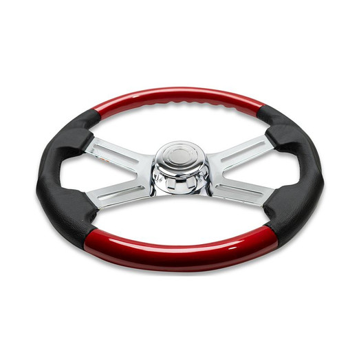 Maroon Steering Wheel