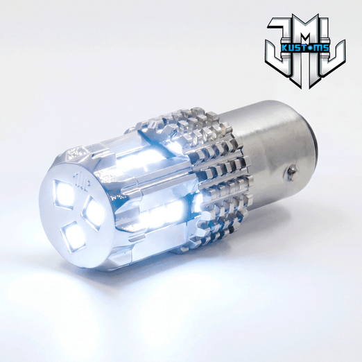 Dual 1157 Amber /Whilte 15 LED Bulb for Glass Lens Light