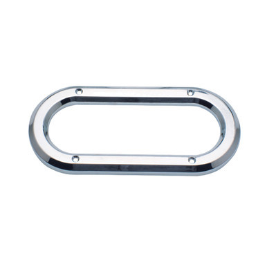 OVAL CHROME LIGHT BEZEL
