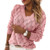 Knitted Hollow V-neck Sweater S250-D0100HPXLEG Knitted Hollow V-neck Sweater S250-D0100HPXLEG