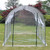 vidaXL Greenhouse Transparent PVC, Powder-Coated Steel Large Portable A949-40785 vidaXL Greenhouse Transparent PVC, Powder-Coated Steel Large Portable A949-40785