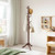 Adjustable Wooden Tree Coat Rack with 8 Hooks-Brown - Color: Brown D681-HW65612BN Adjustable Wooden Tree Coat Rack with 8 Hooks-Brown - Color: Brown D681-HW65612BN