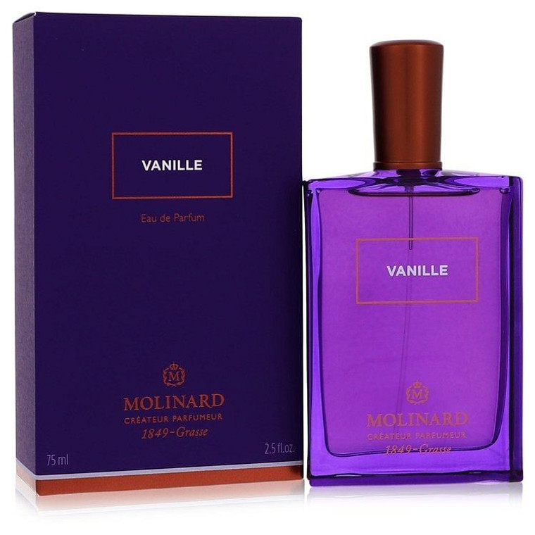Molinard Vanille by Molinard Eau De Parfum Spray (Unisex) 2.5 oz (Women) V728-537161