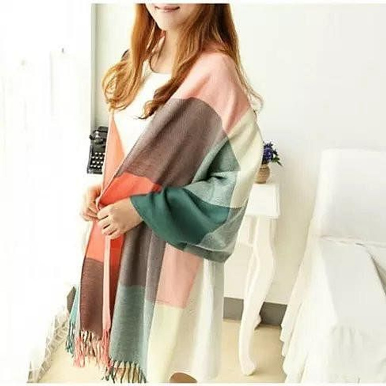 COLORAMA Reversible Shawl Full Of Colors F369-2746111365