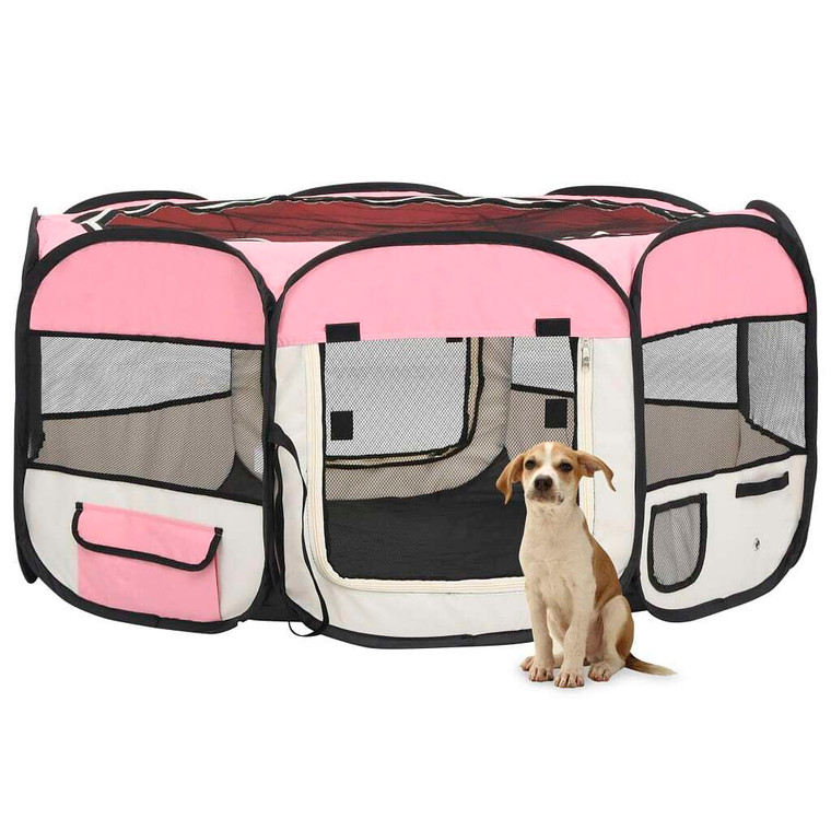 vidaXL Dog Playpen Foldable Dog Playpen Octagonal Modern Pet Playpen A949-171012