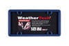 WeatherTech Clear License Plate Frame Dark Blue