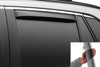 2027 Kia Telluride Weathertech Vent Visors | Rear Set