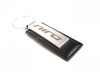 Kia Niro Black & Silver Leather Keychain