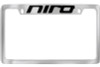 Kia Niro License Plate Frame - Upper Logo