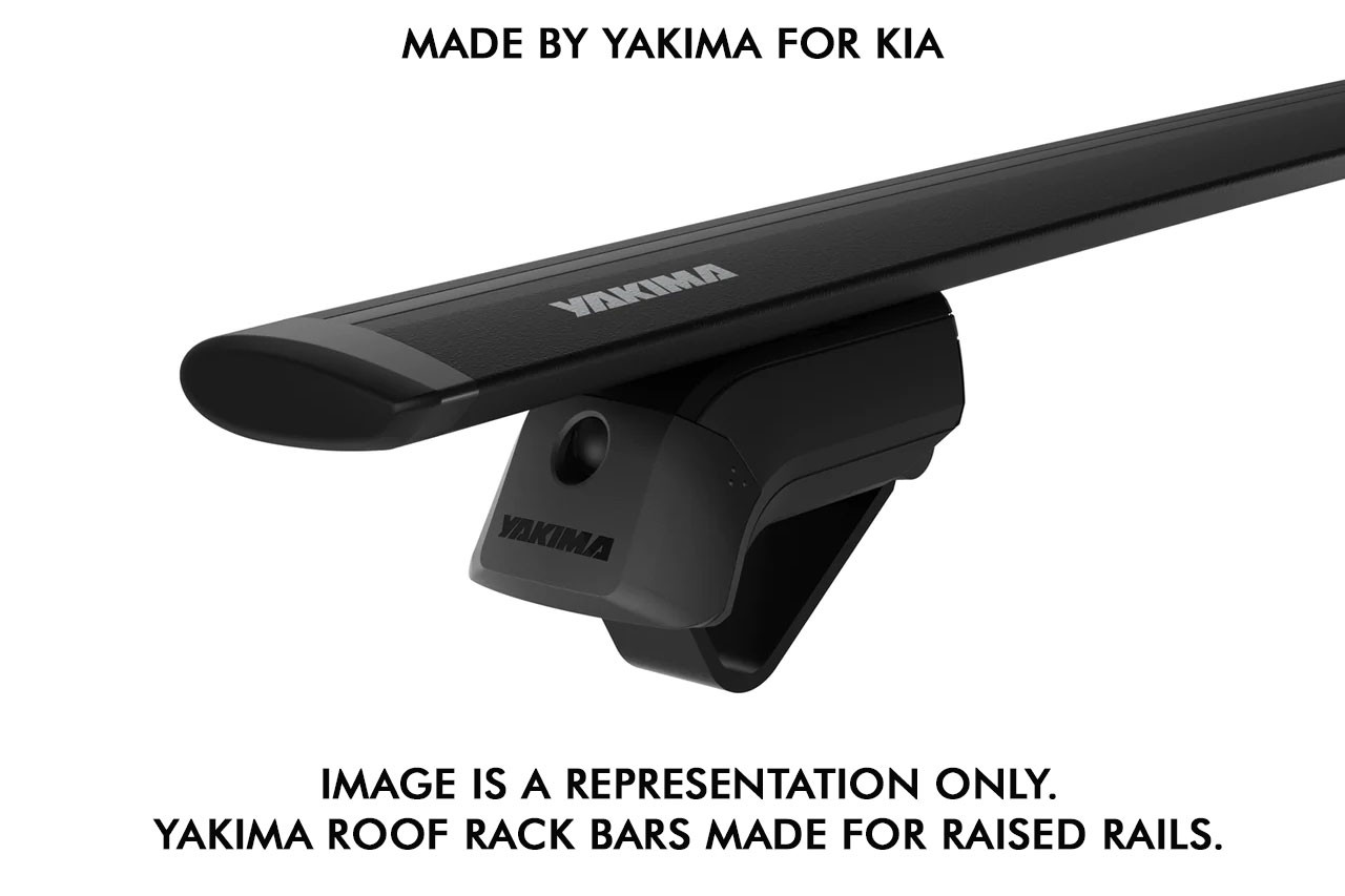 Raised Rail Roof Rack Bars