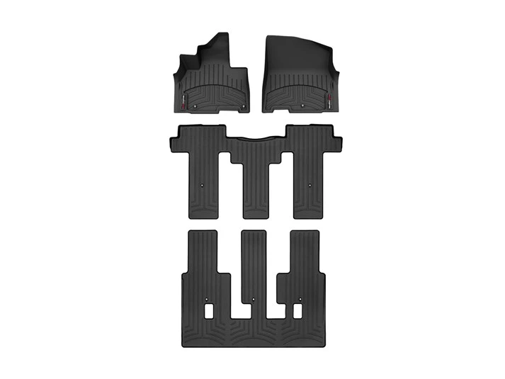 2022-2027 Kia Carnival WeatherTech FloorLiners - Complete 8p Set (Actual Image)