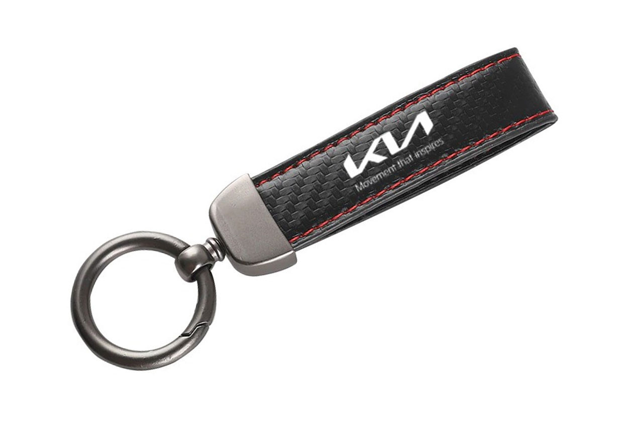 Patterned Kia Strap Keychain (Z074)