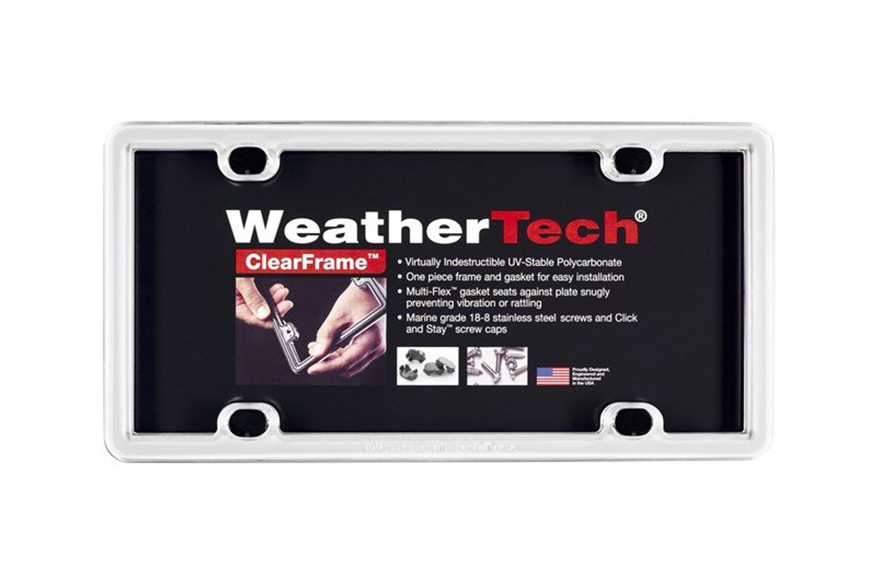 WeatherTech License Plate Frame | Kia Stuff