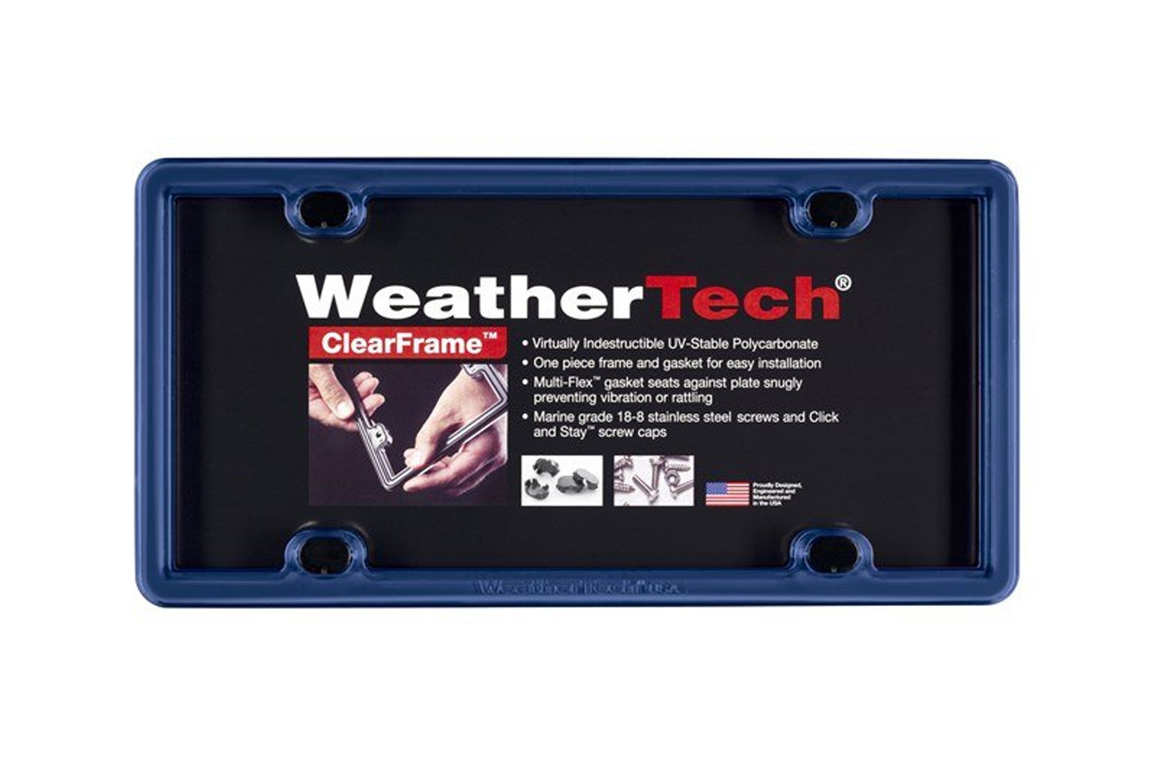 WeatherTech License Plate Frame | Kia Stuff