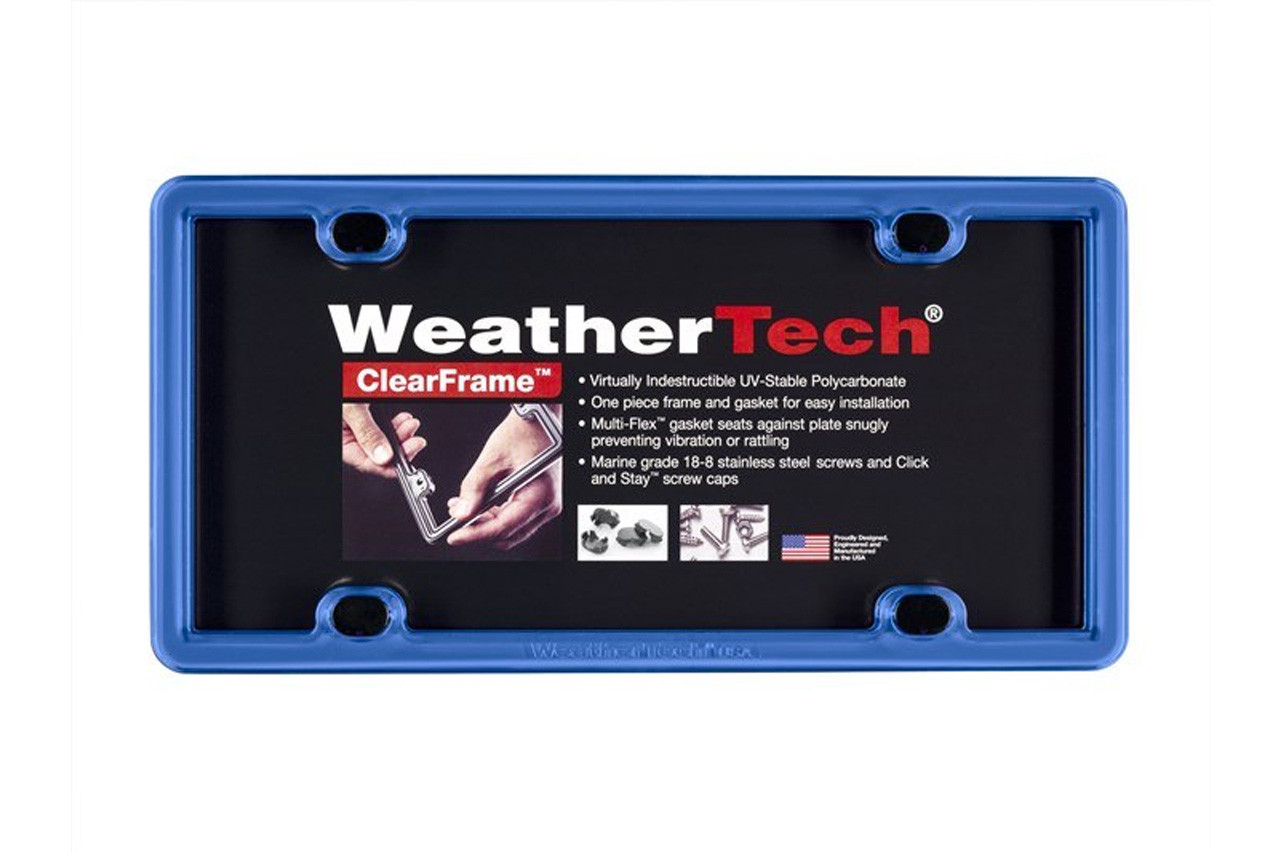 WeatherTech License Plate Frame | Kia Stuff