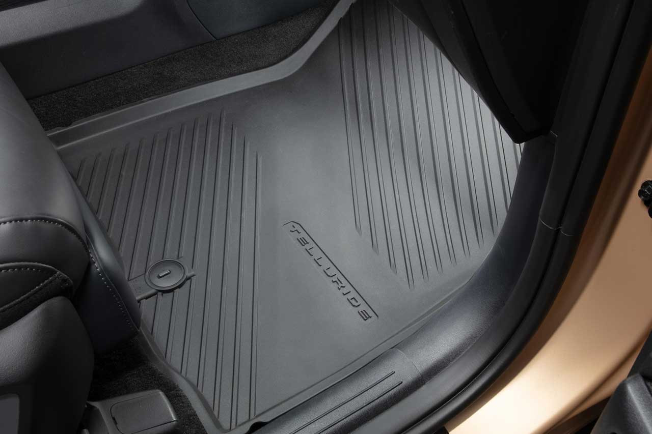 yosaテラクールマット　テラクールケット 2027 Kia Telluride All-Weather Floor Mats | Genuine Kia