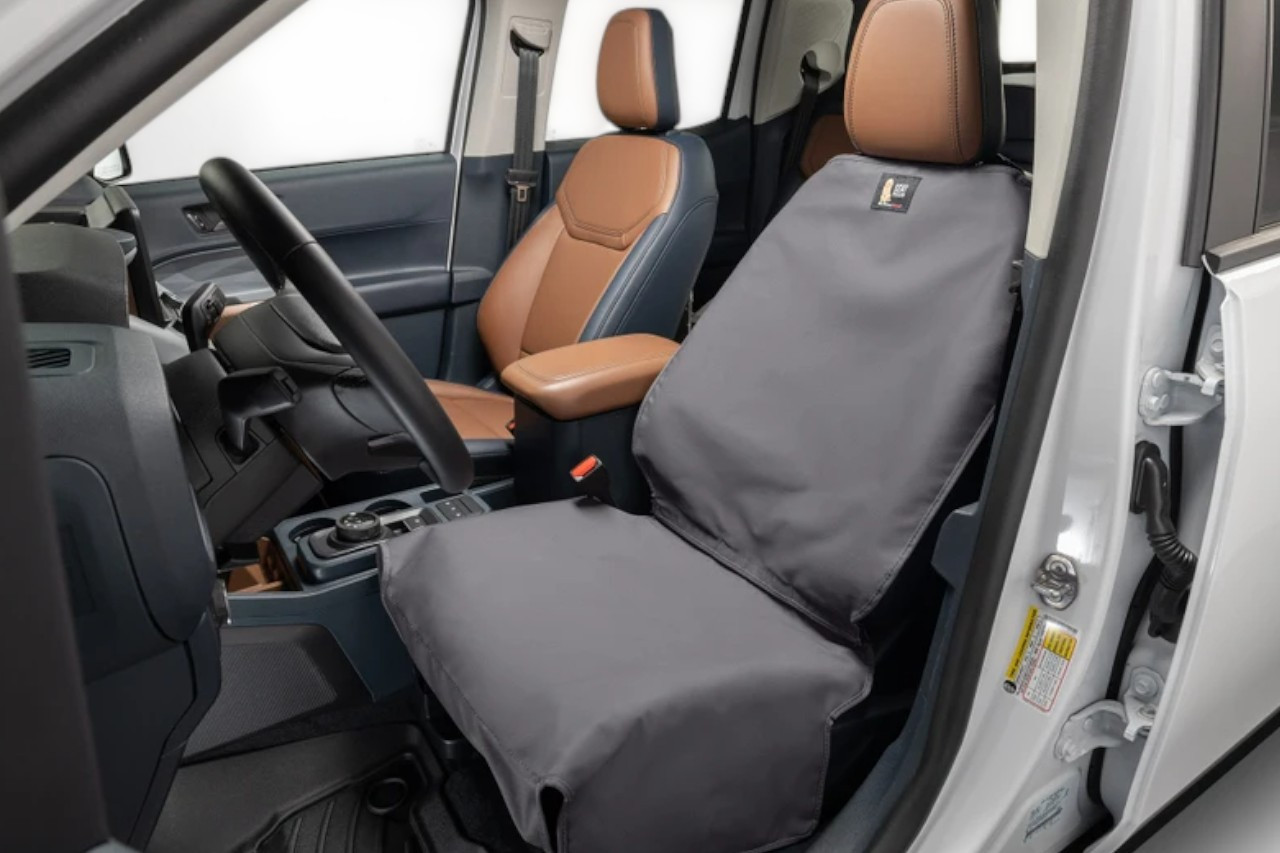 2021-2026 Kia Seltos Weathertech Seat Protector (Charcoal)