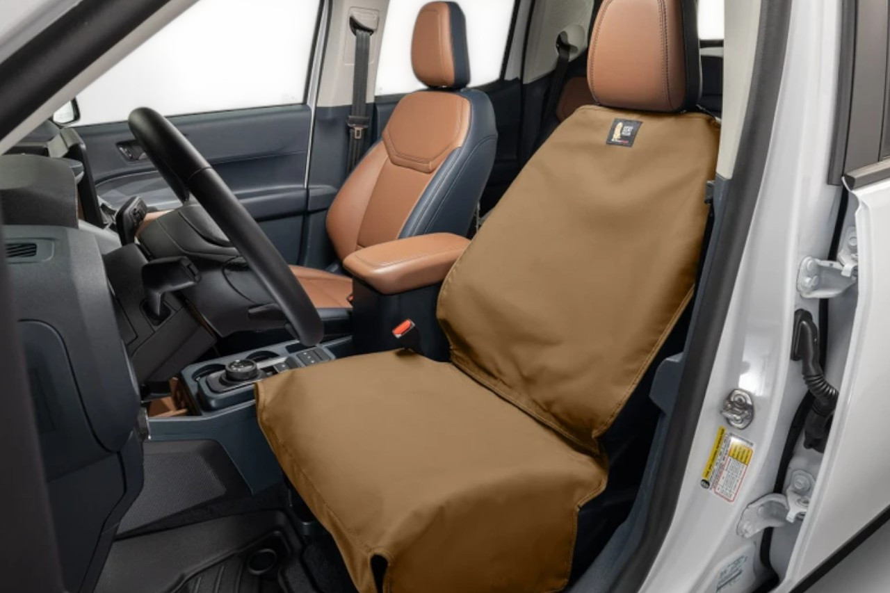 2021-2026 Kia Seltos Weathertech Seat Protector (Tan)