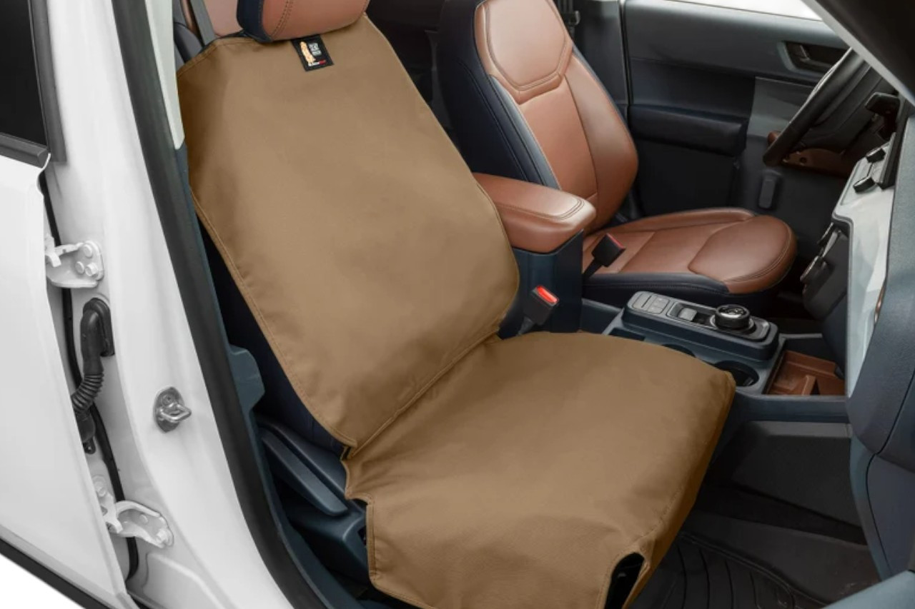 2021-2026 Kia Seltos Weathertech Seat Protector (Tan)