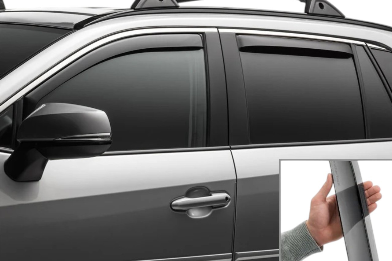 2027 Kia Telluride Weathertech Vent Visors | Front and Rear Set