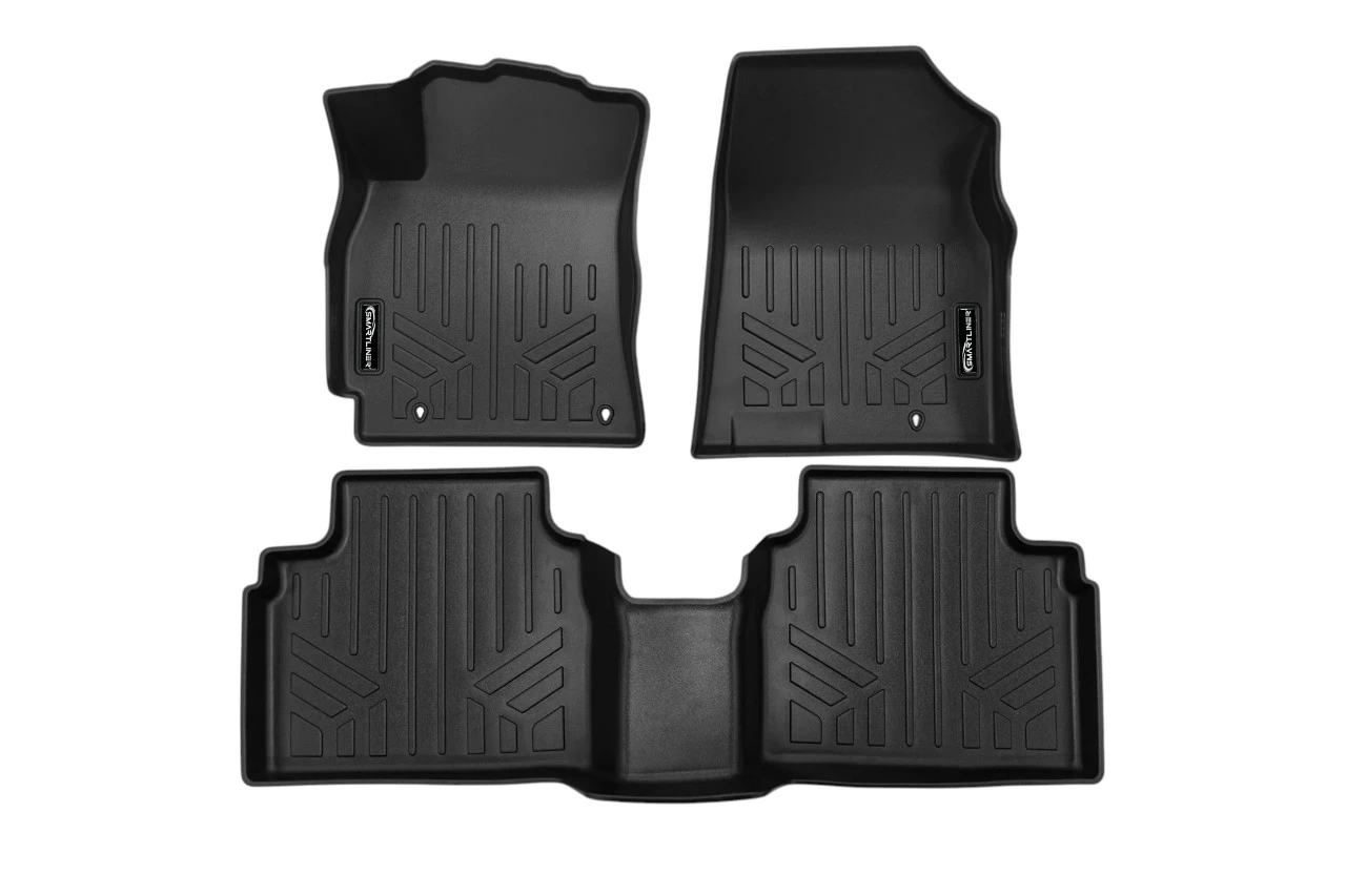 2025-2026 Kia K4 All-Weather Smartliner Floor Liners | Full Set of 3
