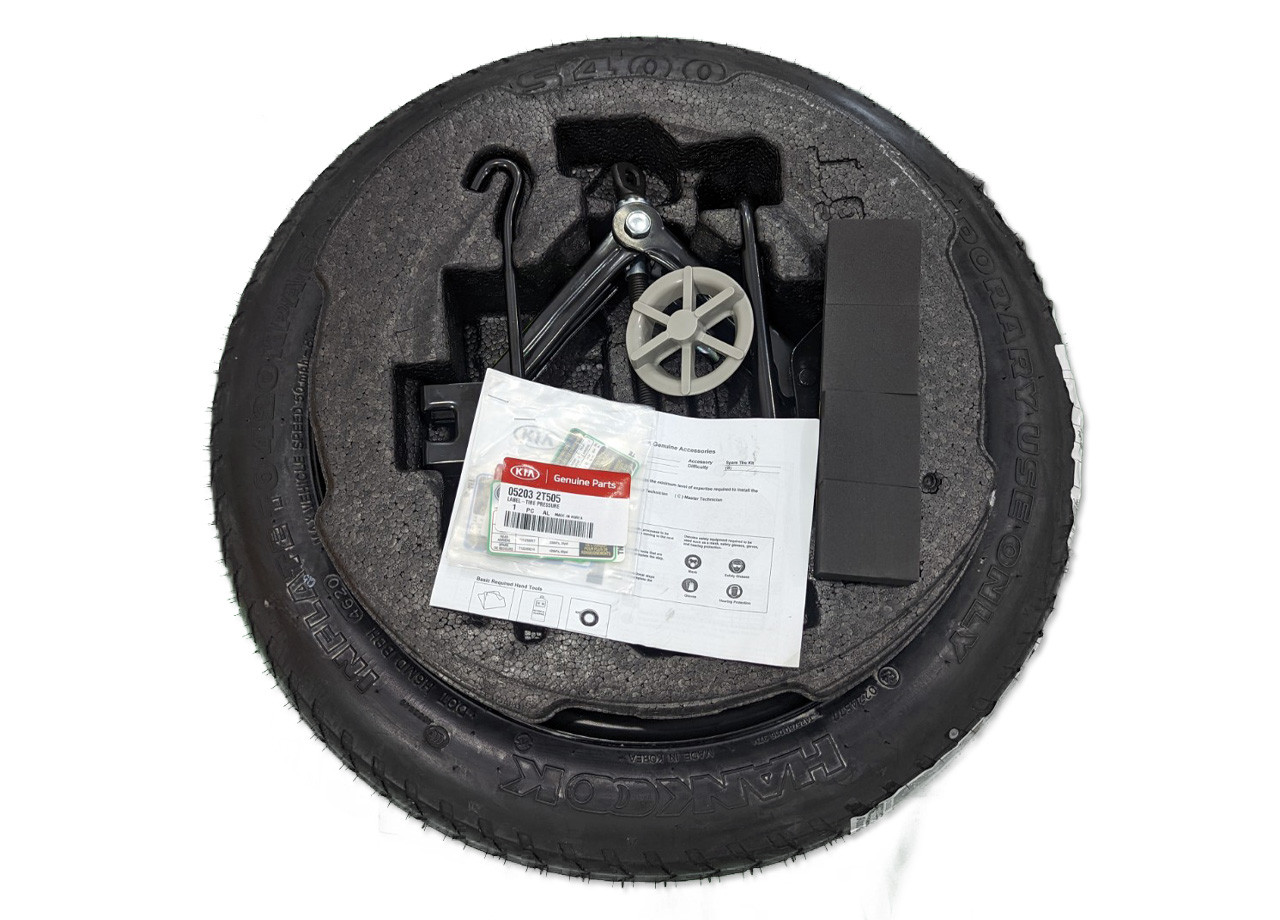 kia optima spare tire