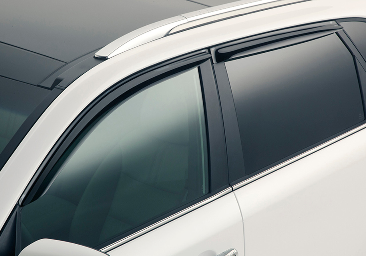 2種類選べる VIOJI 4個2011-2015 Kia Sorento Sun Rain Guard Vent Shade Side  Windowウインドディフレクターウインドバイザー対応