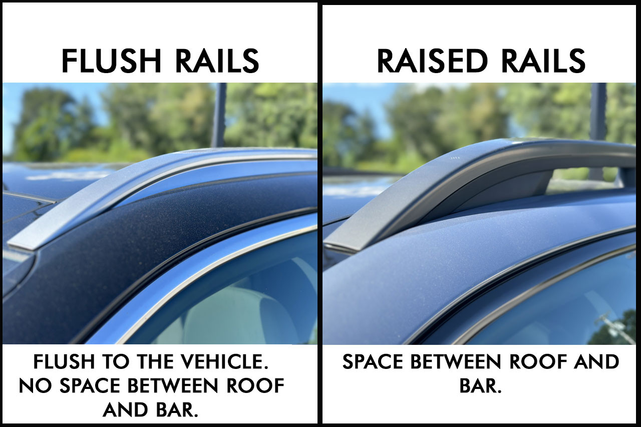 Flush and Raised Rail Differences