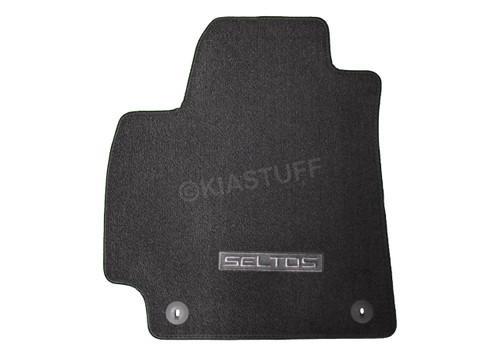 DiffCar Set Di Tappetini E Fascia Bagagliaio Per KIA Seltos 2021-2024, In TPE, 4 Pezzi, Antiscivolo, Facili Da Pulire, Protezione Totale Interni (Non Per SX Turbo)