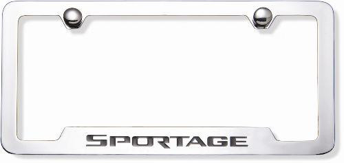 Kia Sportage License Plate Frame